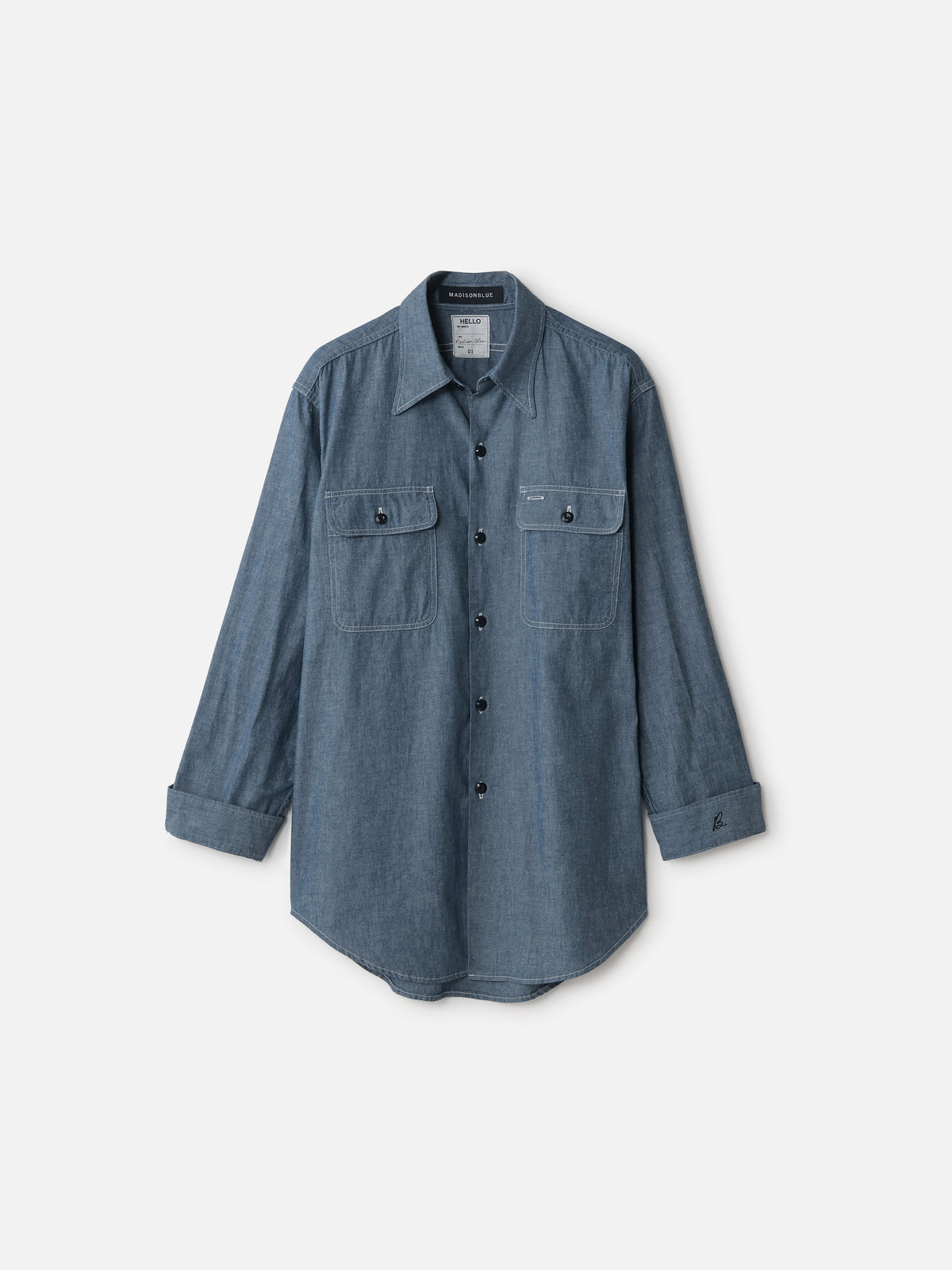 HAMPTON CHAMBRAY SHIRT (OW)