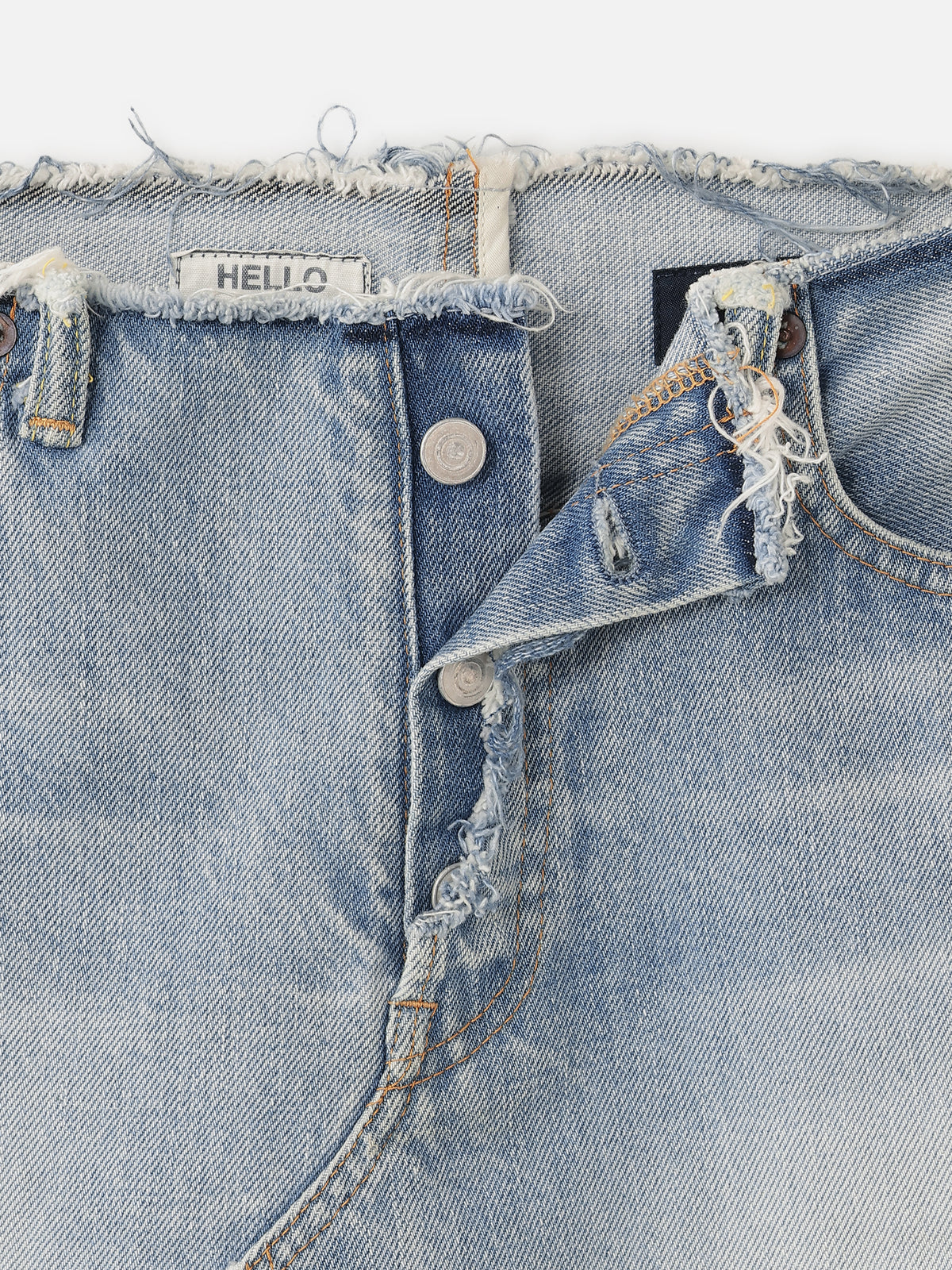 JUPE COURTE EN JEAN 5 POCHES (VW)