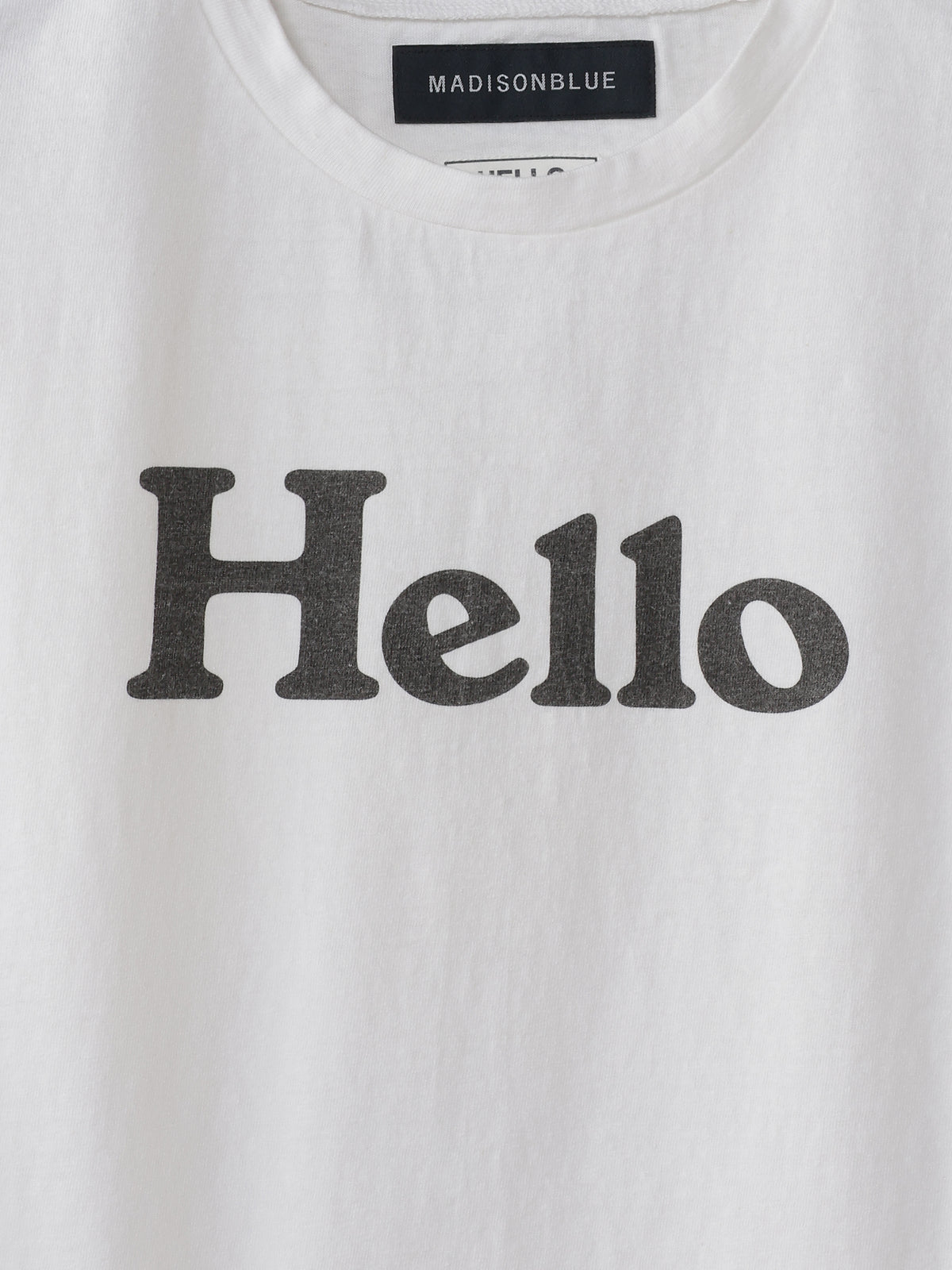 HELLO NOSLEEVE TEE