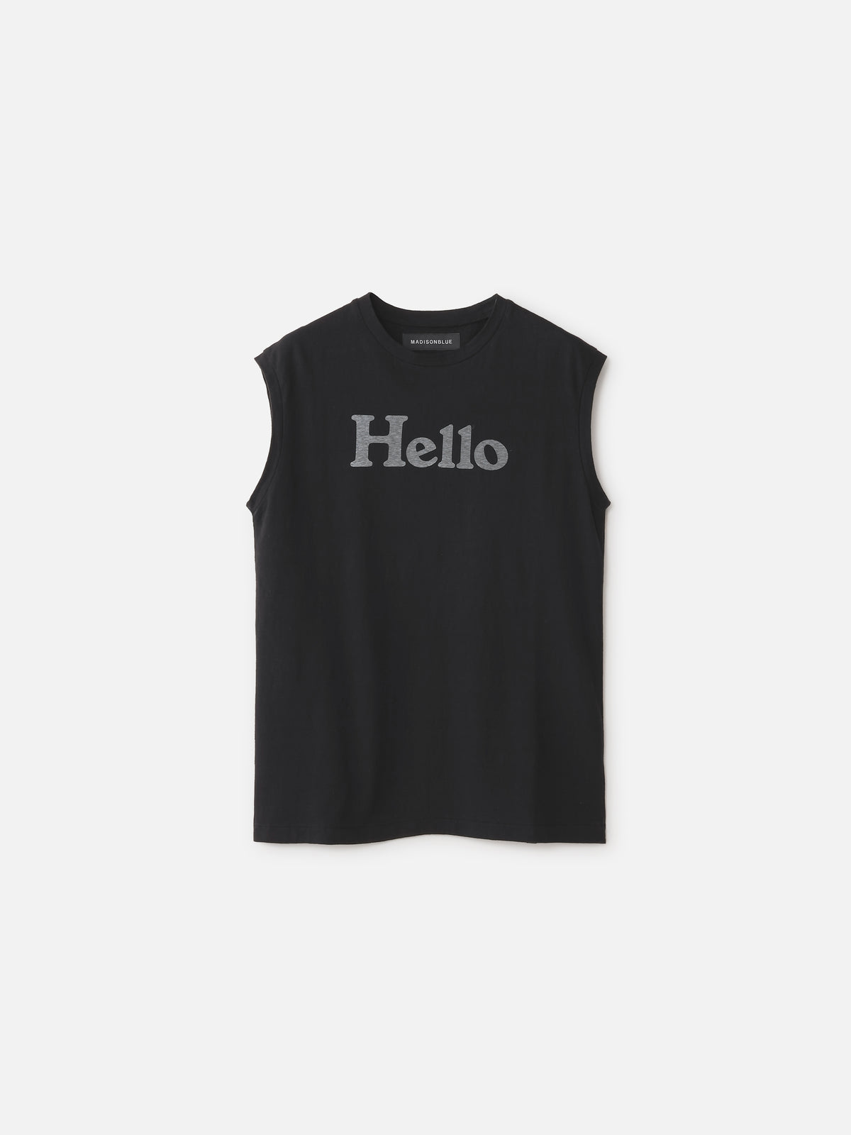 HELLO NOSLEEVE TEE