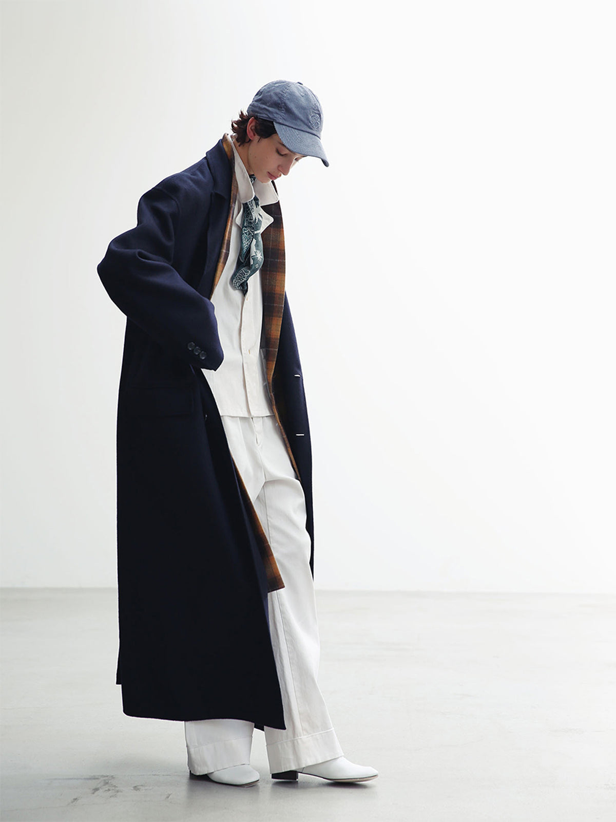 RV DOUBLE BUTTON LONG COAT