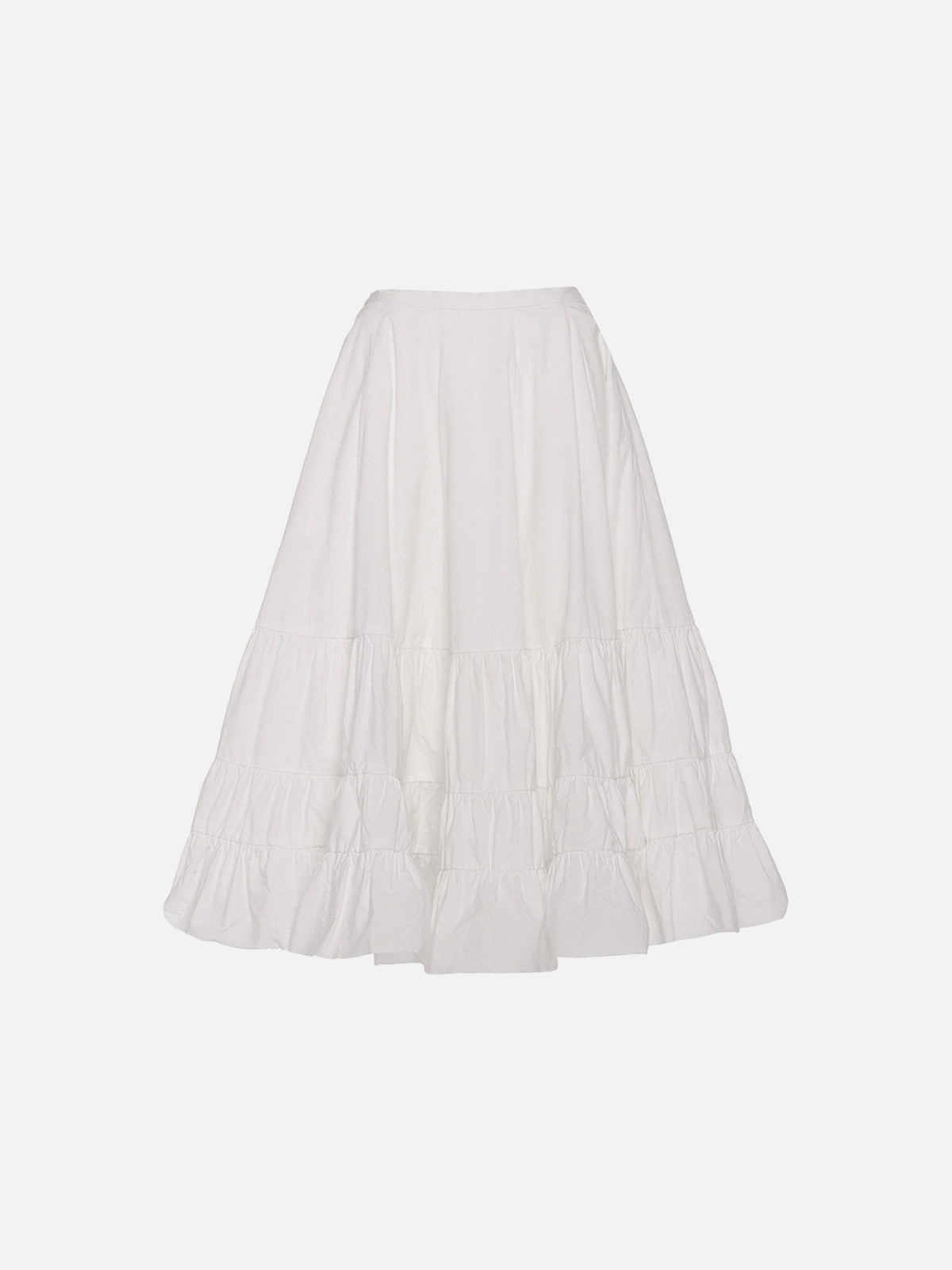 TIERED SKIRT WASHED OUT