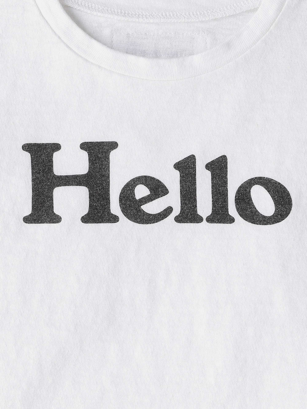 HELLO L/S TEE