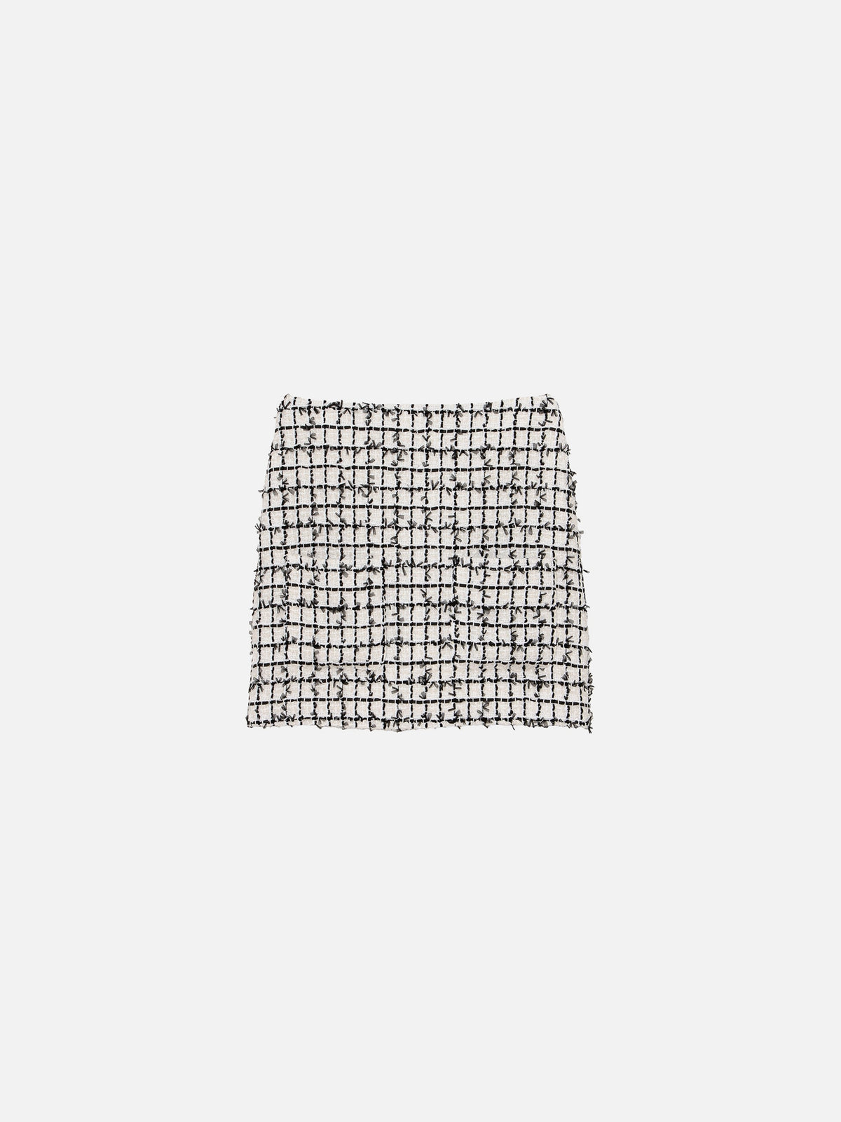 LOW WAIST PATCH-P MINI SK TWEED