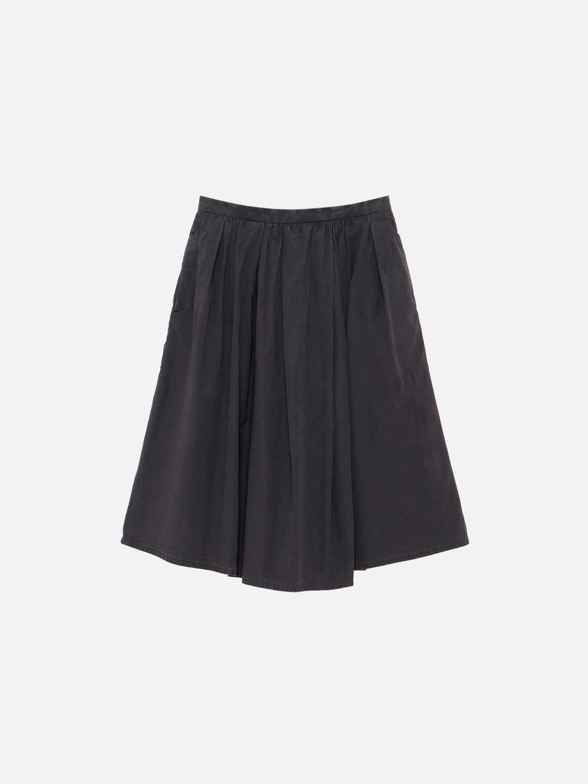 PUFFY KNEE-LENGTH SKIRT W/O