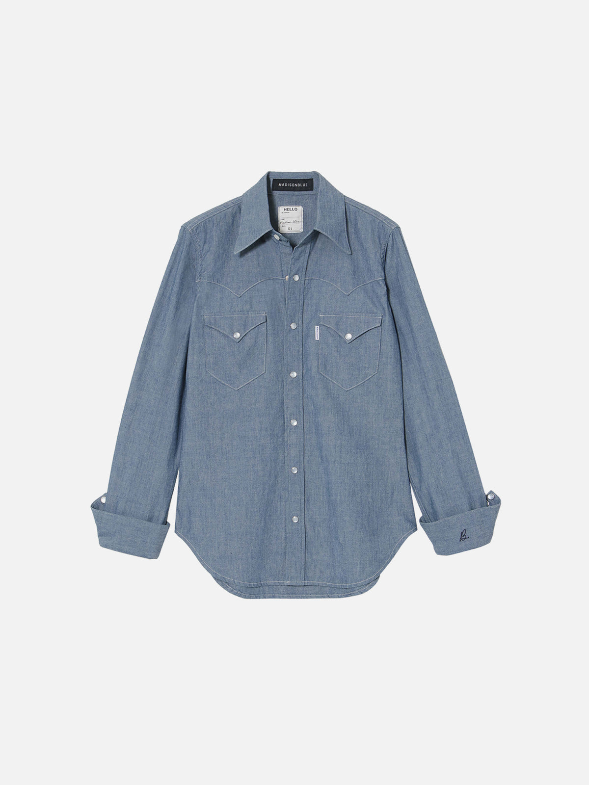 WESTERN SH CHAMBRAY MNS (OW)