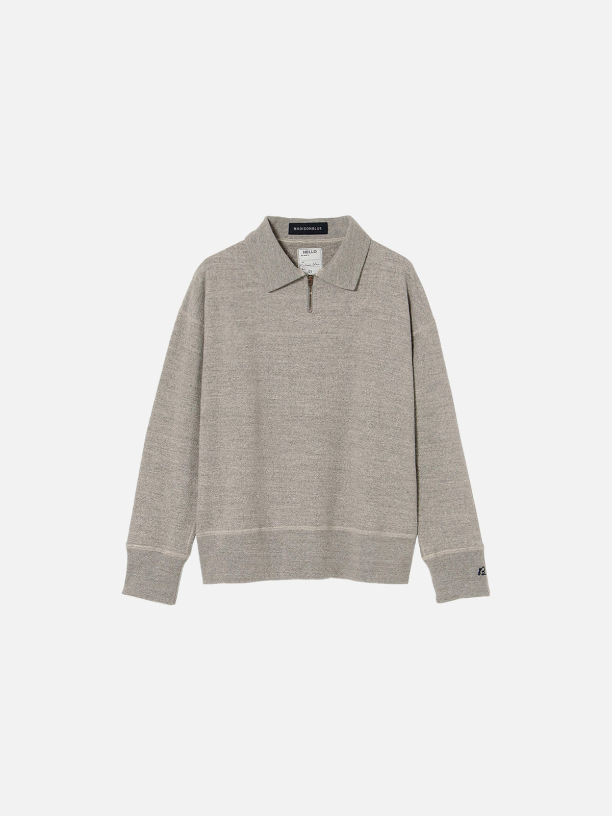HALF ZIP-UP SWEAT