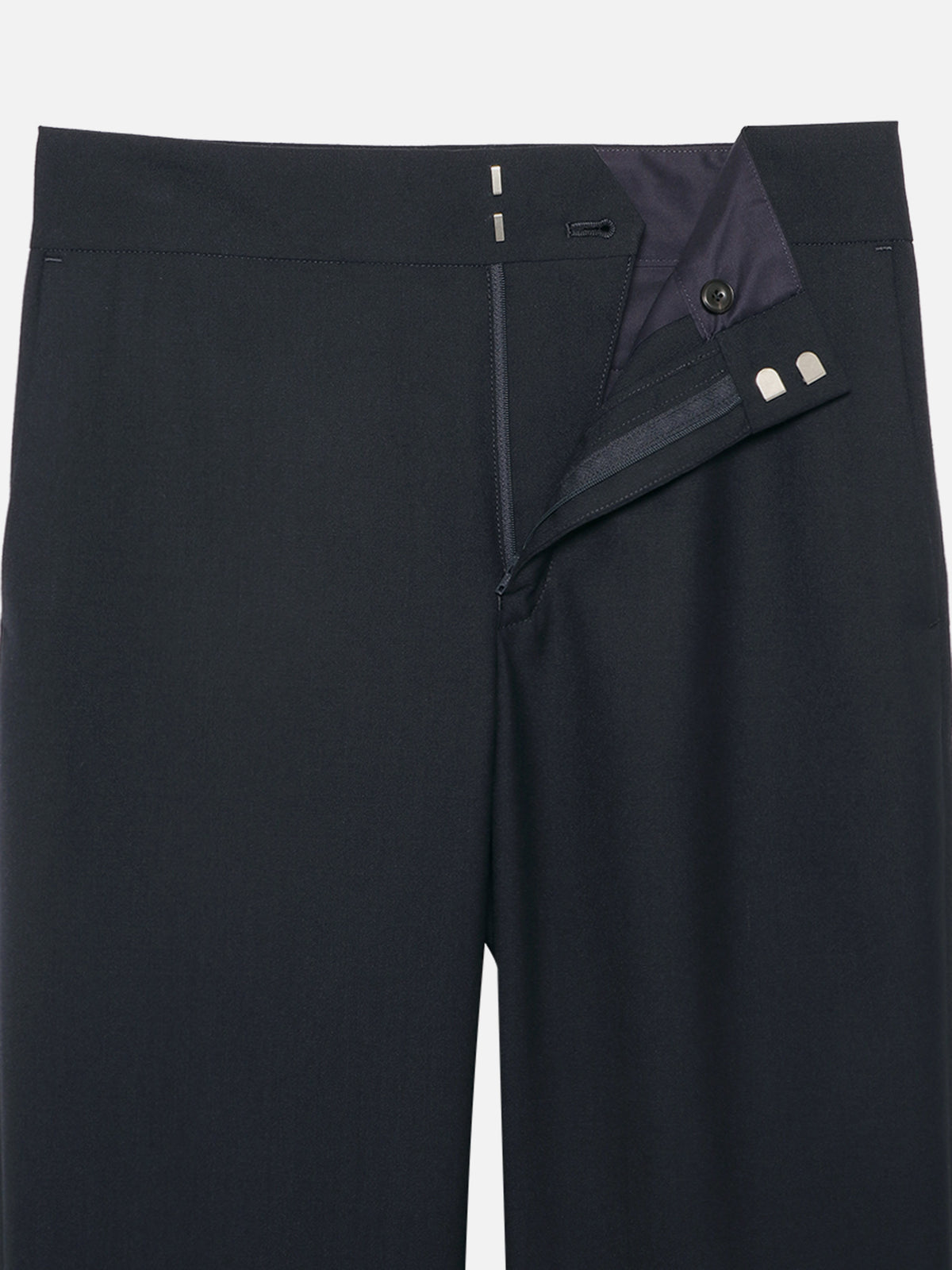PANTALON LARGE TAILLE BASSE PE/W