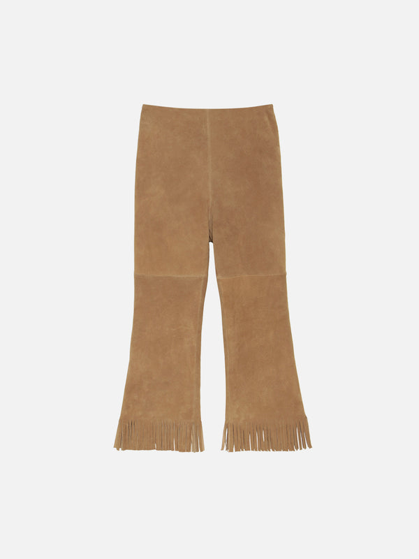 FRINGE PANTS SUEDE