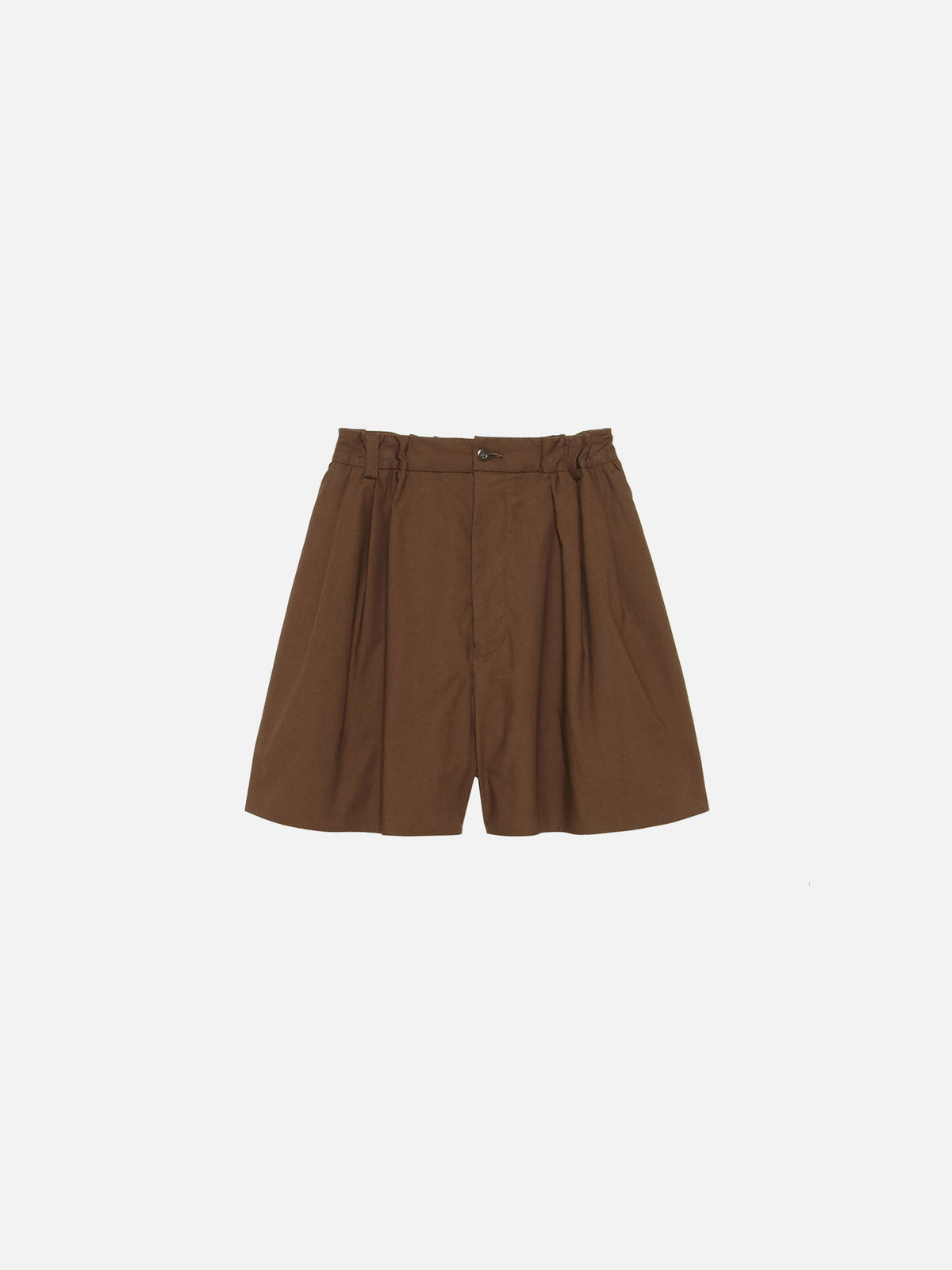 VOLUME GATHER SHORTS TYPEWRITER