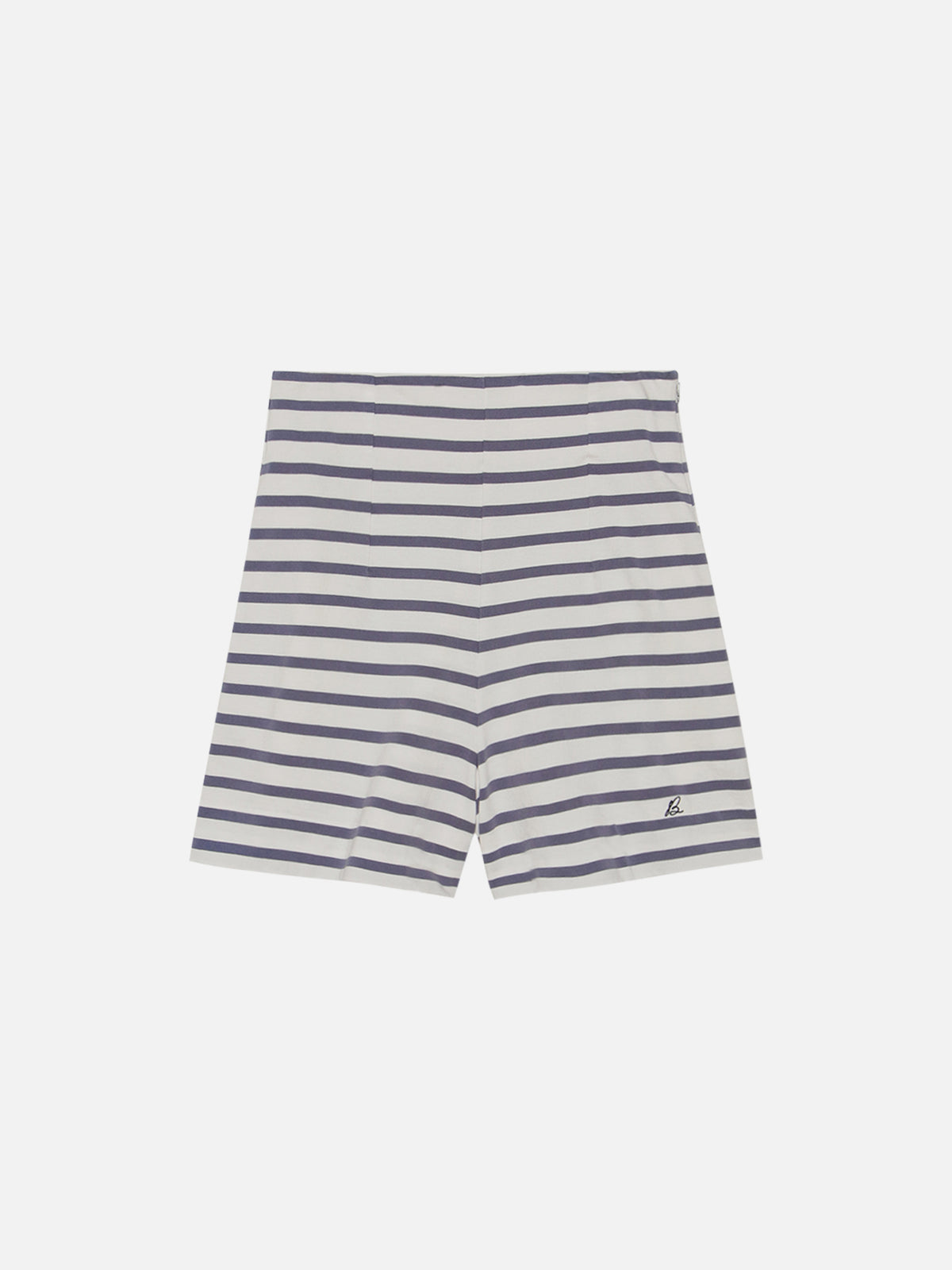 HIGH WAIST SHORTS BORDER