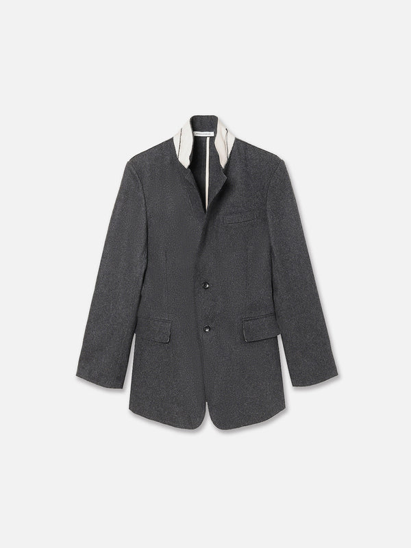 Stand Collar Single Jacket (Men's)