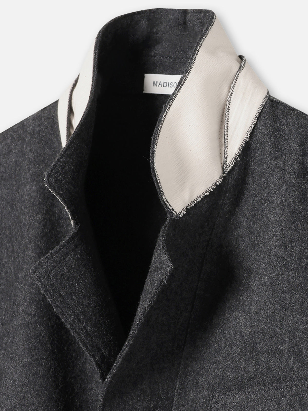 Stand Collar Single Jacket (Men's)