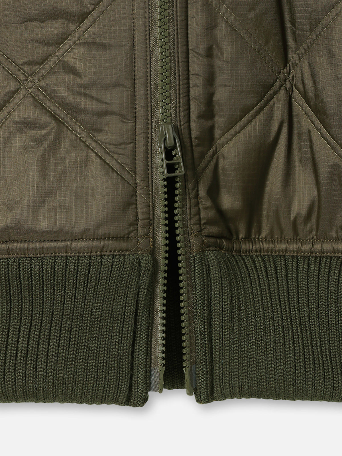 ZIP UP BLOUSON QUILTING