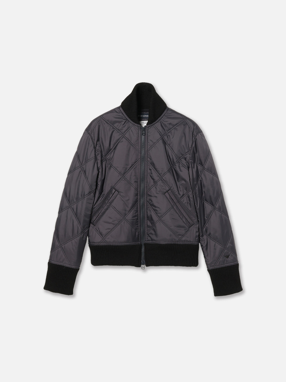 ZIP UP BLOUSON QUILTING