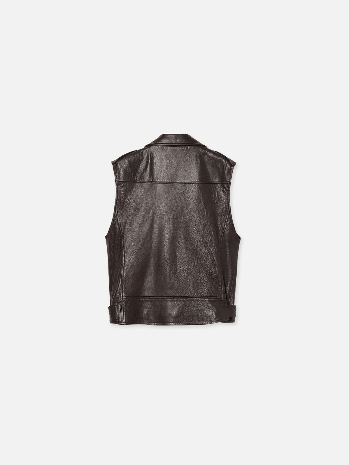 RIDERS VEST LEATHER MENS