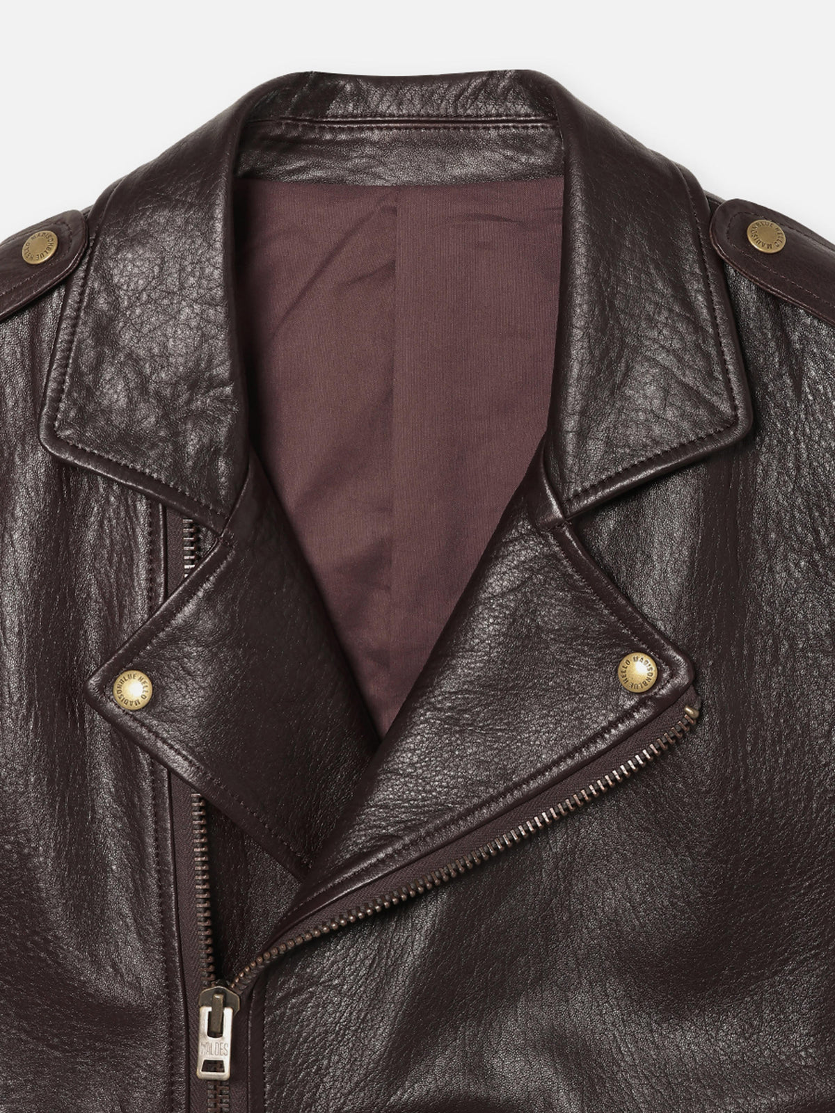 RIDERS VEST LEATHER MENS