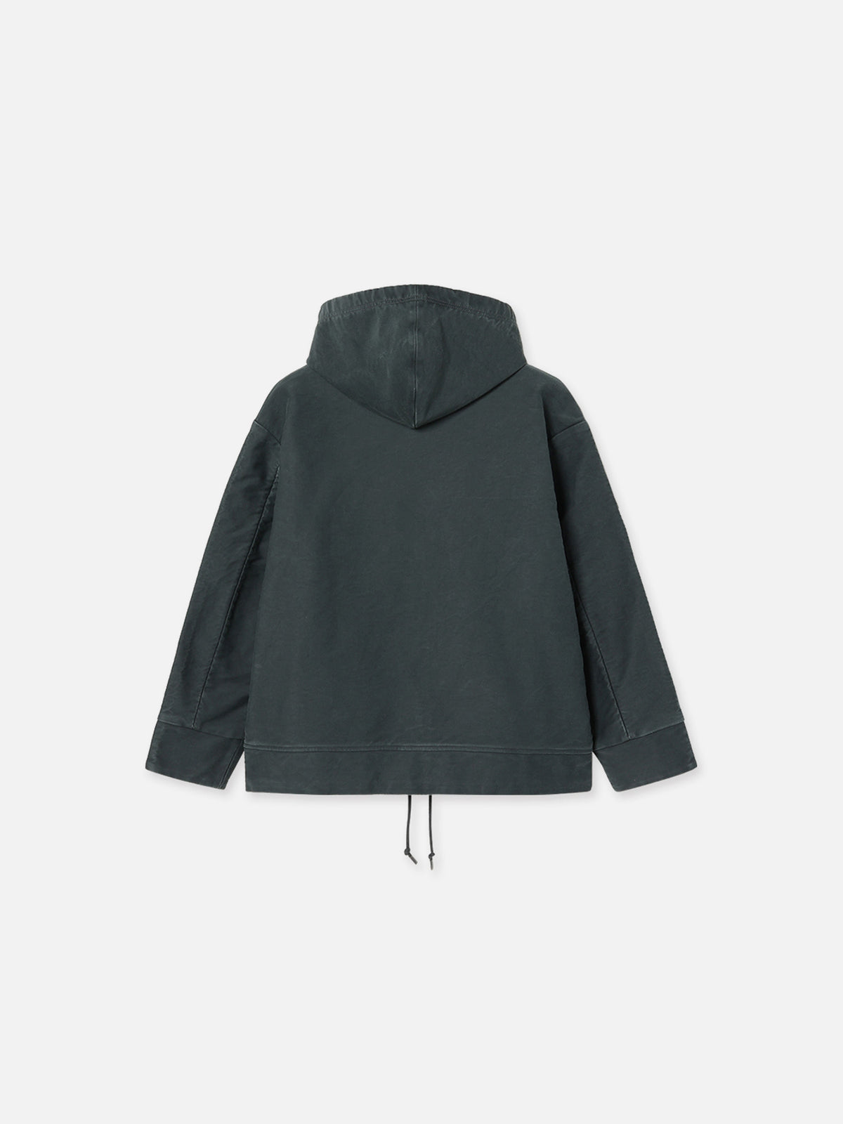 MOLESKIN ZIP UP HOODIE