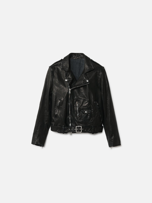 LEATHER RIDERS JACKET