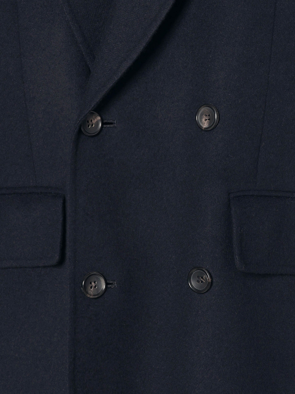RV DOUBLE BUTTON LONG COAT