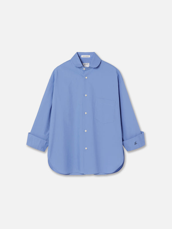 J.BRADLEY NARROW ROUND COLLAR SHIRT