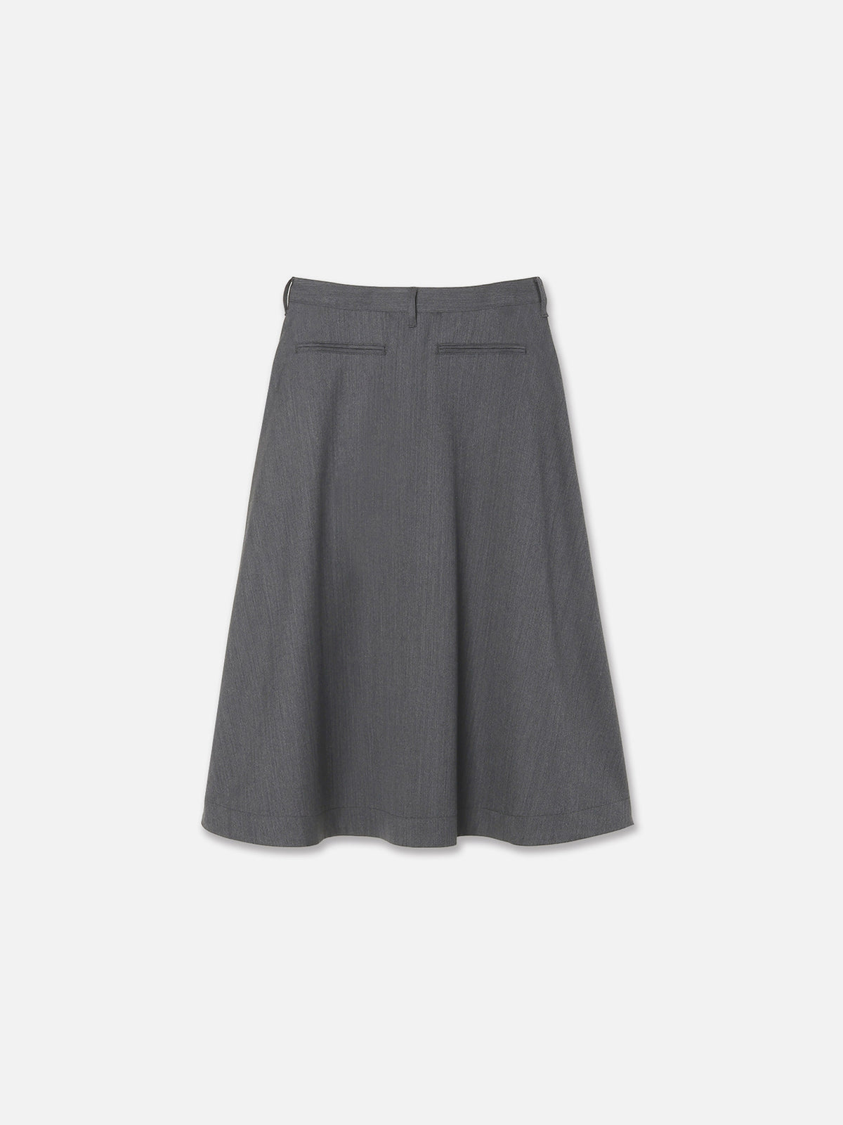 DRESS FLARE SKIRT HERRINGBONE