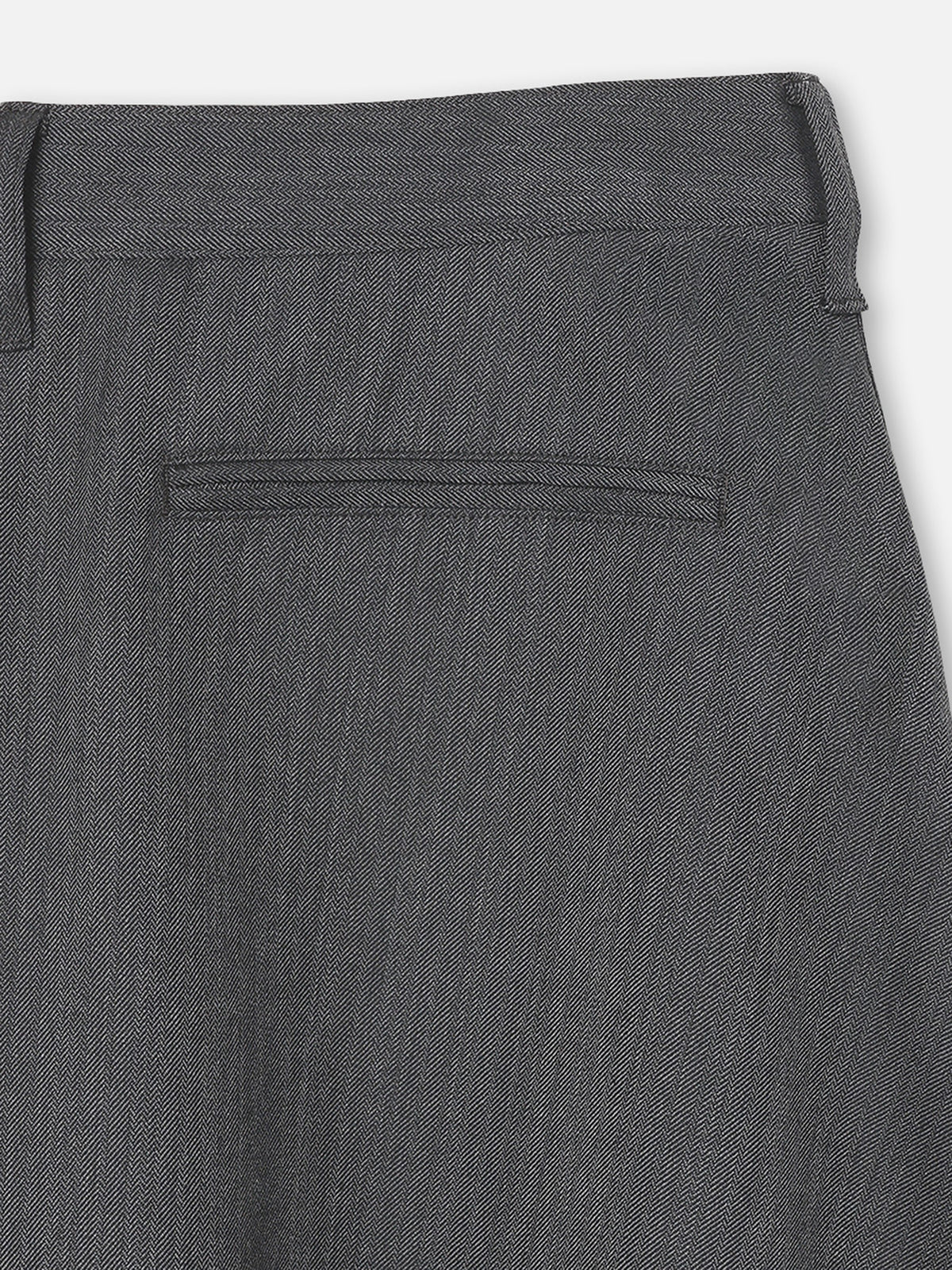 DRESS FLARE SKIRT HERRINGBONE