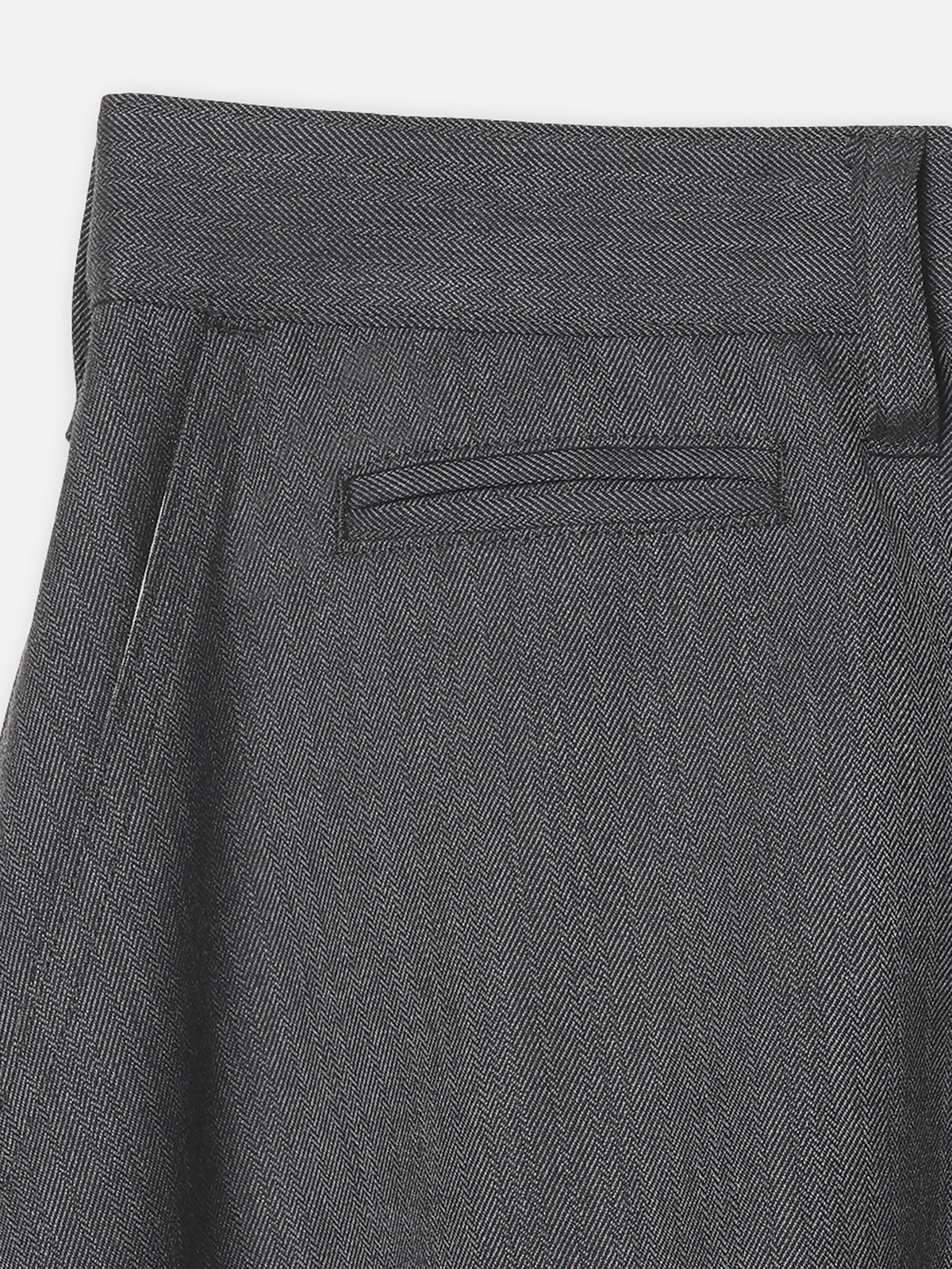 DRESS FLARE SKIRT HERRINGBONE