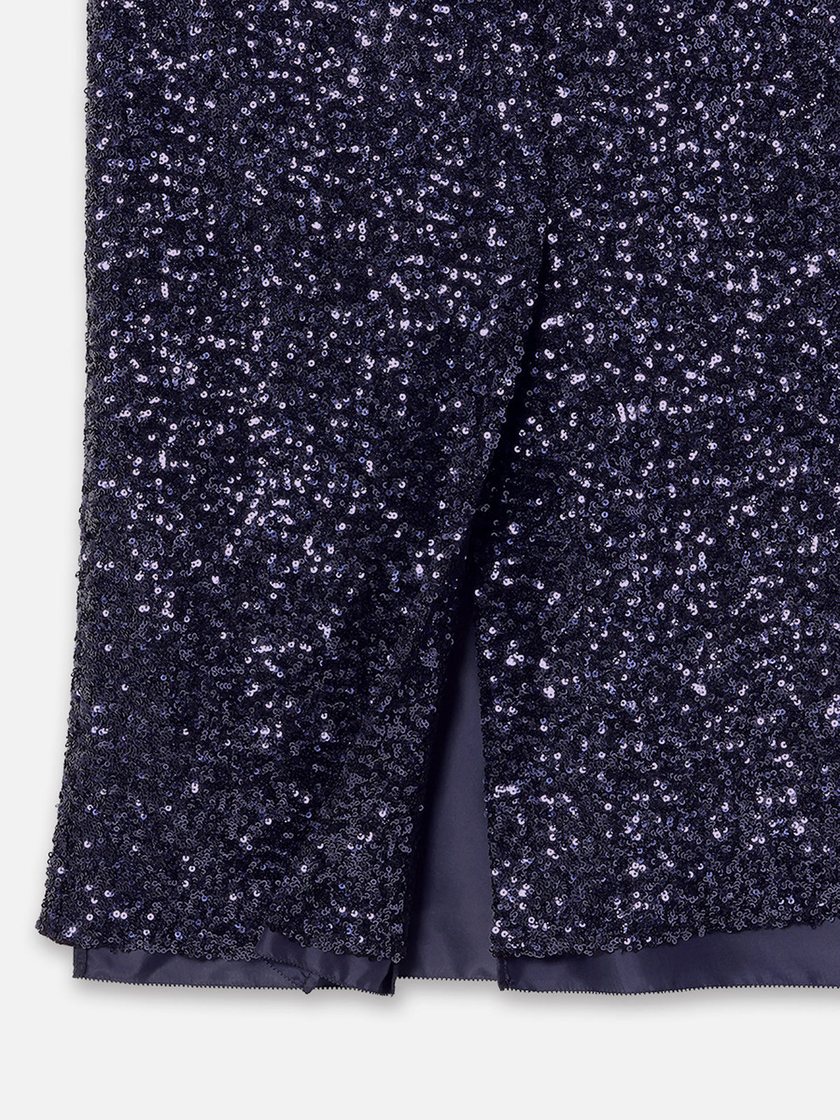 LOW WAIST STRAIGHT SKIRT WITH SEQUINS