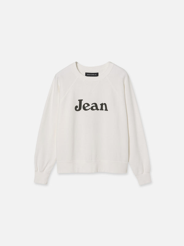 JEAN CREW NECK SWEAT
