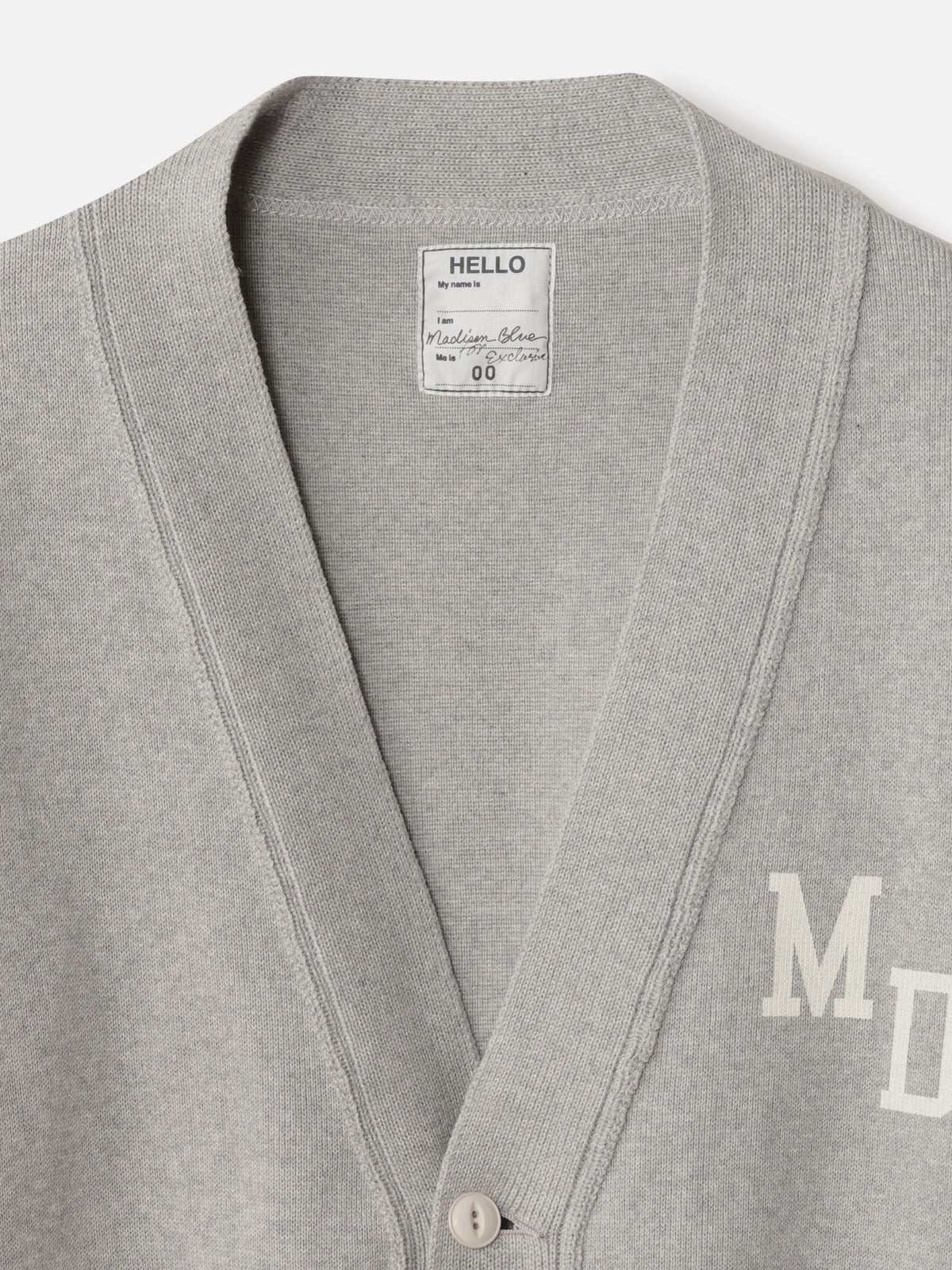 CARDIGAN OVERSIZE EN COTON