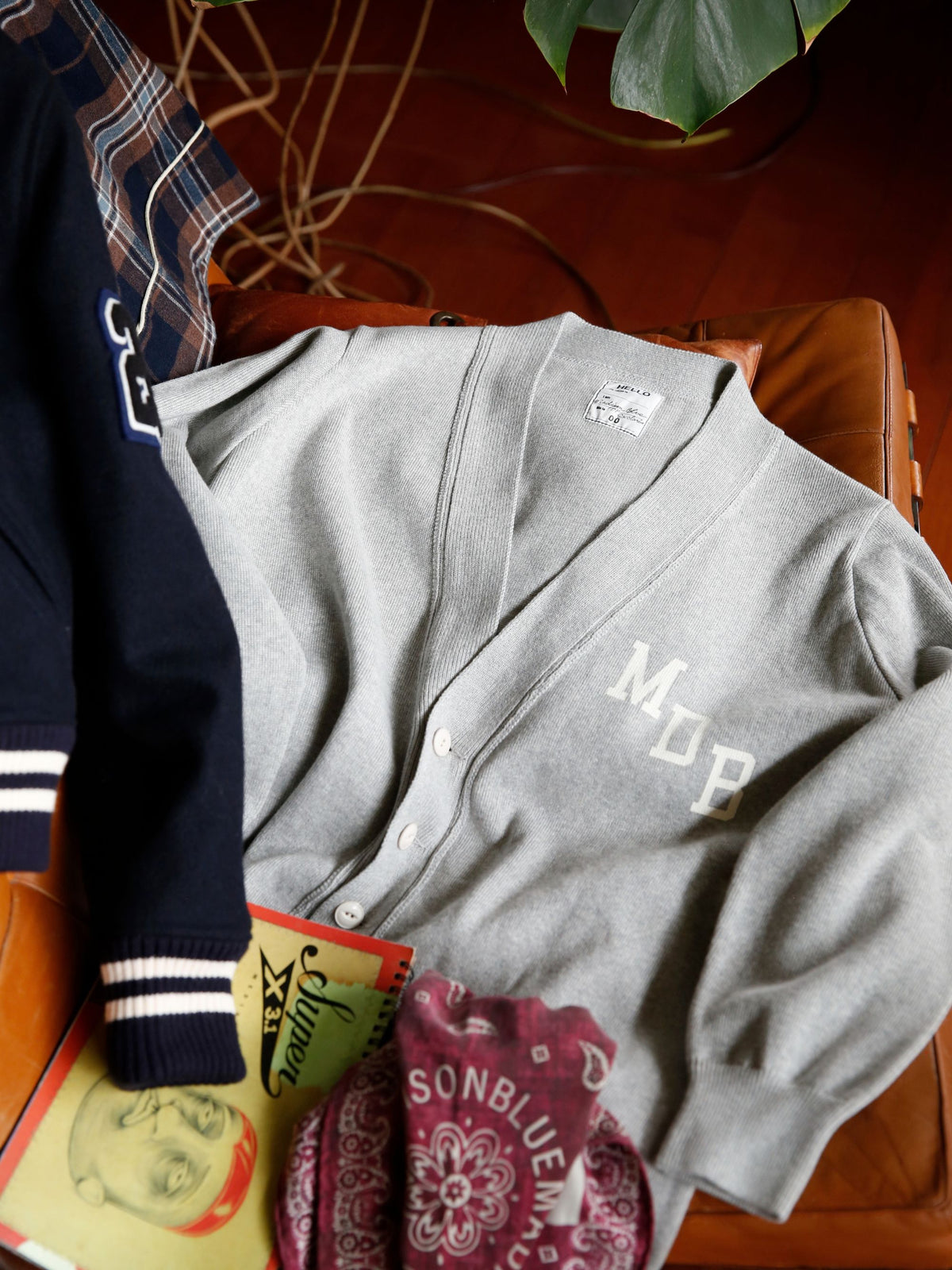 CARDIGAN OVERSIZE EN COTON