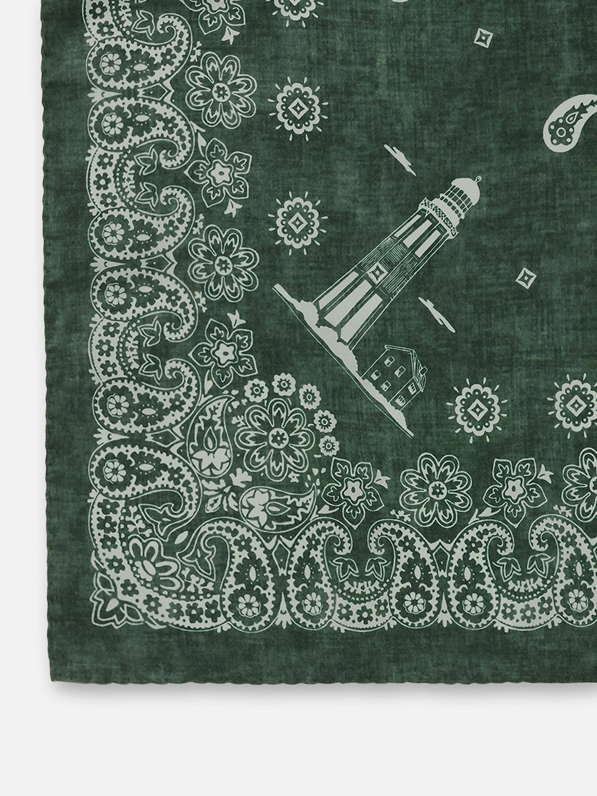 GRAPHIC PAISLEY SCARF MEDIUM