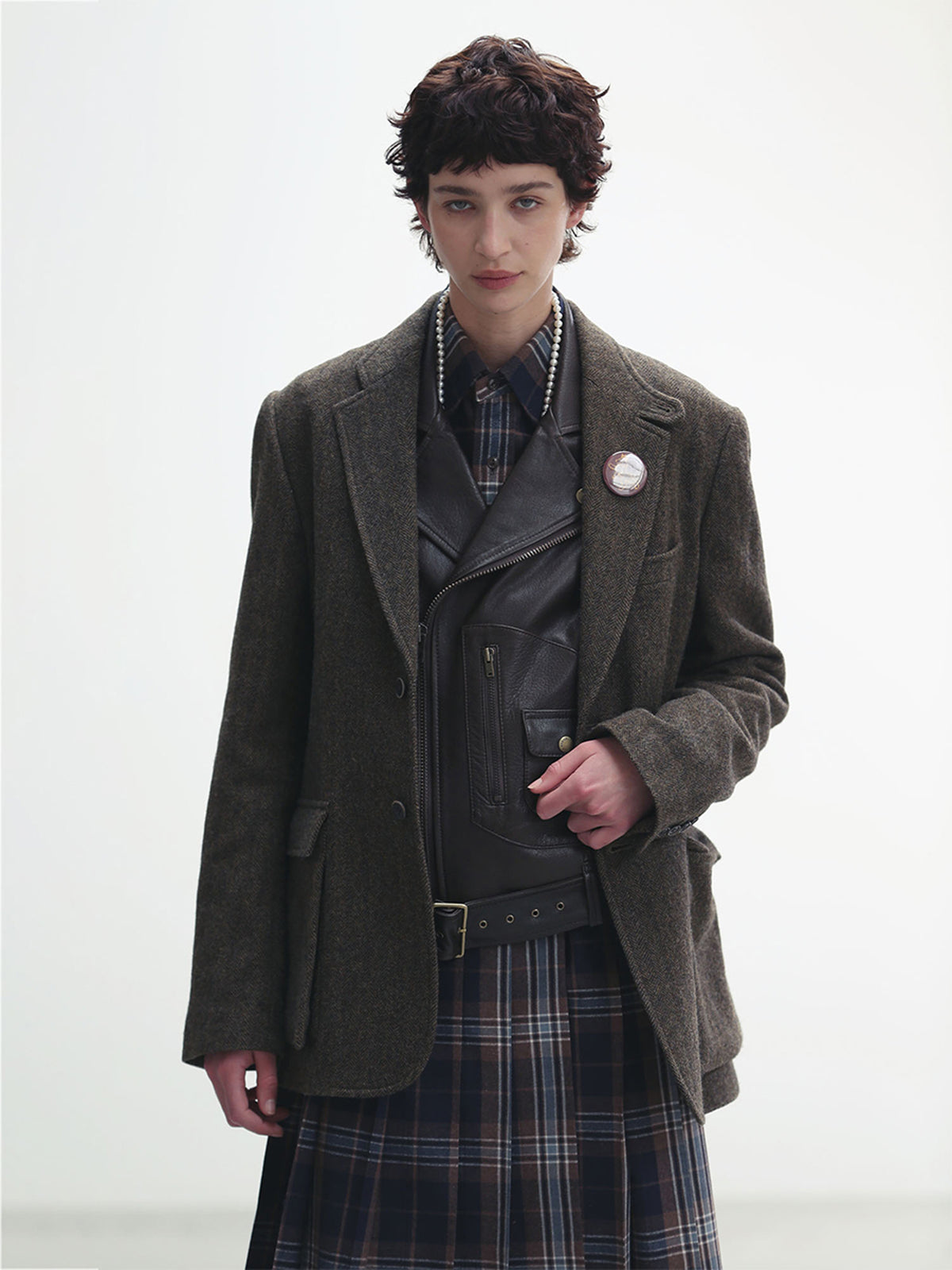 HUNTING JACKET HERRINGBONE