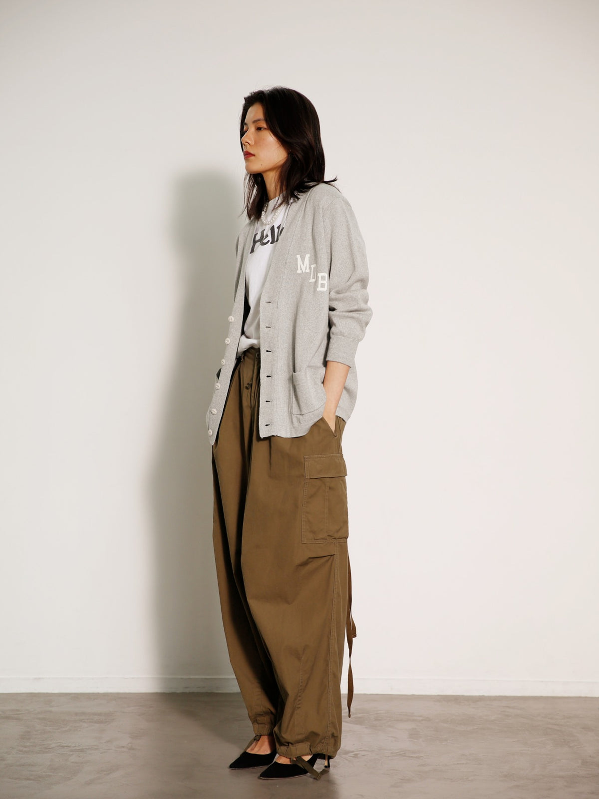 CARDIGAN OVERSIZE EN COTON
