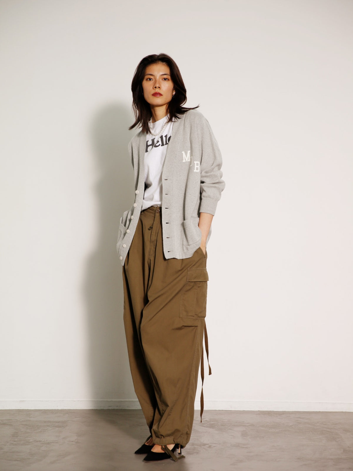 CARDIGAN OVERSIZE EN COTON